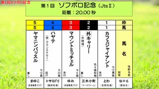 ［再］ ＜第1回　ソフポロ記念（JtsⅡ20.00秒）＞（2018/8/10公開）