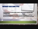 CSCS card types
