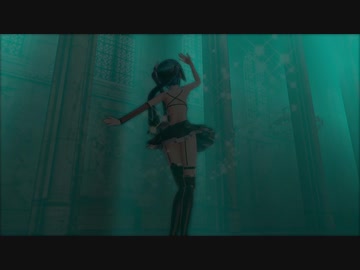 【Ray-mmd】めんぼう式ミクさんがゴシックカテドラルでScutellaria