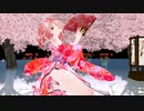 MMD Tda式改変 重音テト Japanese Kimono【トキヲ・ファンカ】