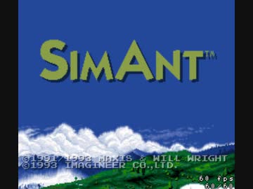 [TAS]シムアント　シナリオモード全クリア(00:12:04)