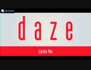 daze TK(たけ)歌ってみた