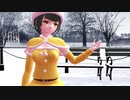 【MMD】美幸ちゃんに僅かに手を振る勇気を絞り出すなっちゃん