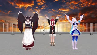 【MMDにじさんじ】さんばかの練習風景