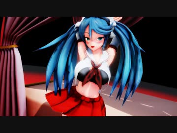 【MMD艦これ】平凡なスケベが五十鈴をぷる～んぷる～ん【大福式五十鈴】