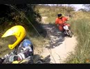 のまさんち「本人は必死でもハタから見たらカルガモ一家なオフロード猿ヶ島ｗ」