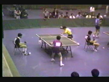 １９８５年の卓球（中学生の部）2