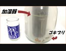 「加湿器」で気化したお酒をゴキブリに吸わせたら、驚異的な結果になった。