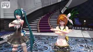 【MMD】【めんぼう式まつり2020】ブリキノダンス～めんぼう式初音ミク&鏡音リン～