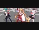 【神楽すず・金剛いろは、カルロ・ピノ】レーザービーム【神楽運送】
