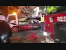 中国福建省 濃厚接触者隔離施設倒壊の瞬間映像...70人が巻き込まれる！