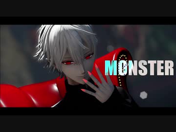 【にじさんじMMD】　MONSTER　【葛葉】