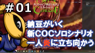 【新ＣＯＣソロシナリオ】一人炎に立ち向かう＃1