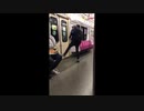 電車の中でドアにブチギレる頭おかしい輩！ちびてつ