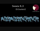 D.スカルラッティ：ソナタ K.3