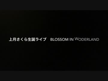 上月さくら生誕ライブ  Blossom in Woder Land」告知PV