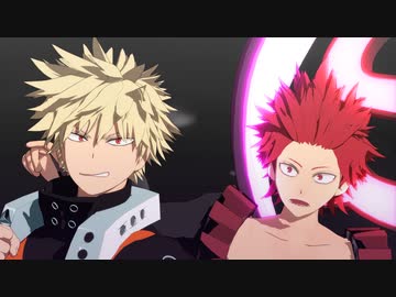 【MMDヒロアカ】Sweet Devil (Rap Cover)【爆豪・切島】