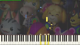 【あつまれ どうぶつの森】メインテーマ【ピアノ】