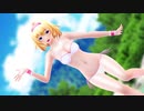 【東方MMD】ビキニの霊夢アリスできょうもハレバレ
