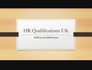 HR Qualifications UK