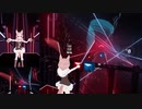 【BeatSaber】でFullComboがんばってみた（曲：MUSIC STAR(M.G.G. Original) 難易度：Expert+)