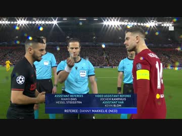 《19-20UEFA CL》 [ベスト16・2ndレグ] リヴァプール vs アトレティコ・マドリード