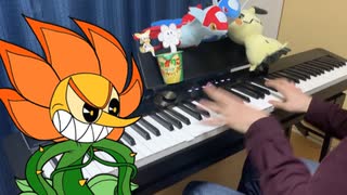 【Cuphead】「Floral Fury」弾いてみた