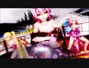 MMD 2K Tda式改変  巡音ルカ 亞北ネル 重音テト 【妄想疾患■ガール】