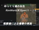 ゆっくり達の永住RimWorld実況part５－１６　戦闘機による爆撃を実施!