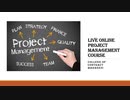 Live Online Project Management Course