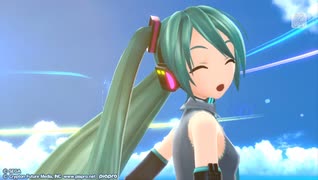 【初音ミク-ProjectDIVA-F2nd】水色少女【ミクの日】