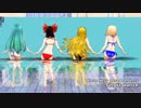 早苗・霊夢・魔理沙・アリスで「Ghost dance」