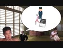 白い粉ドッキリを仕掛ける先輩