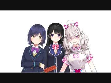 凛先輩と健屋花那さんにスカートを拭いてもらう要介護月ノ美兎10分耐久