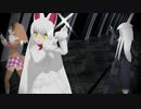 【MMDけもフレ】ドーナツホール ～ラーテル.オイナリサマ.ニホンオオカミ～