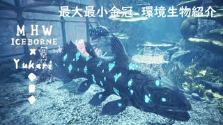 【MHWI】環境生物最大最小金冠紹介42カセキカンス