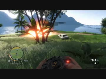 farcry3ニコ生　仲間を車で轢いても平然と通り過ぎる海賊 VS 幹線道路に地雷を仕掛けて民間人を誤爆する主