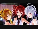 【MMD】えんじぇぅなハクネルテトでWAVE【音質320kbps】