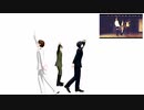 【陸！海！空！MMD】絶え間なく藍色【モーショントレース経過】