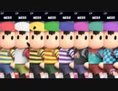大乱闘スマッシュブラザーズSPECIAL - CP同キャラ8人乱闘(ネス)