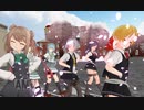 [MMD艦これ]満潮と舞風(+第四駆逐隊)でトゥインクル