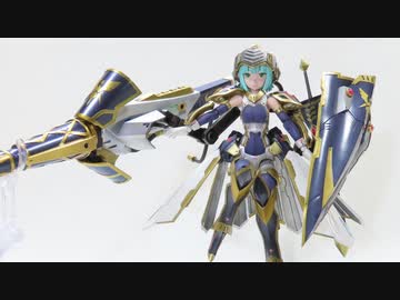 メガミデバイス ランサーを騎士っぽさアップして作製