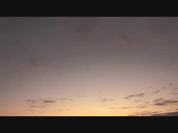 夜明けの空と鳥の鳴き声【作業用BGM】