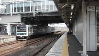 JRE501系 K-754編成　いわき発車