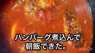 ハンバーグ煮込んでモーニング