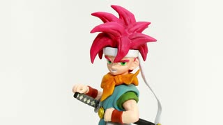 【クロノトリガー】100均粘土でクロノのフィギュアを作ってみた【Chrono Trigger】