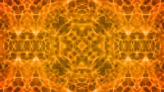 キッズオンエア　abstract-fractal-gold-kaleidoscope-energy-background-loopable-clip