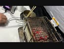 真夜中のコロナキャンプ！大きい肉を焼いてみた！②Midnight corona camp! I baked big meat!②