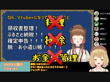 【にじさんじ】預金残高ゼロ円のフレン・E・ルスタリオと彼女が来期の所得税を払えるか本気で心配する因幡はねる【Vのから騒ぎ】