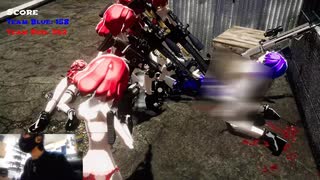 裸で戦場に!?女の子の服を脱がせるゲームの新作がヤバかった!!【Hentai Warfare】